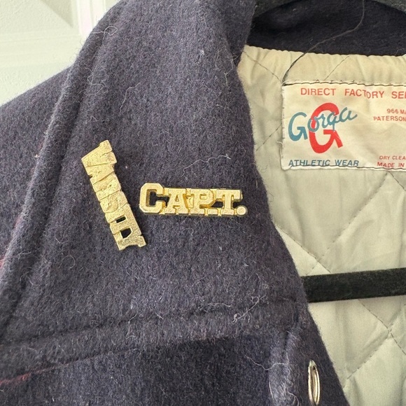 Vintage High School Varsity Bomber Jacket - Picture 4 of 10